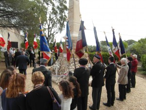 Inauguration du monument aux morts de Babeau-Bouldoux le 11 juin 2016